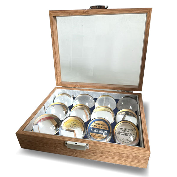 Bespoke Memorable Crystal Rewards and Button Badges