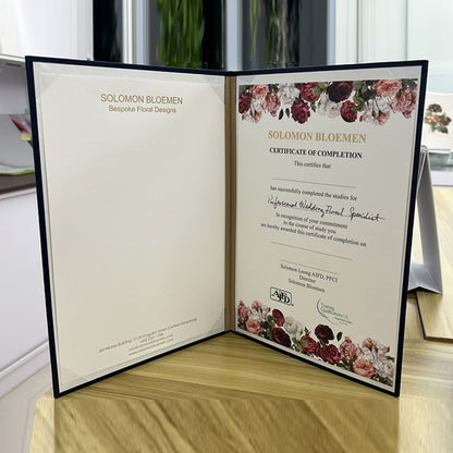 Bespoke Certificate