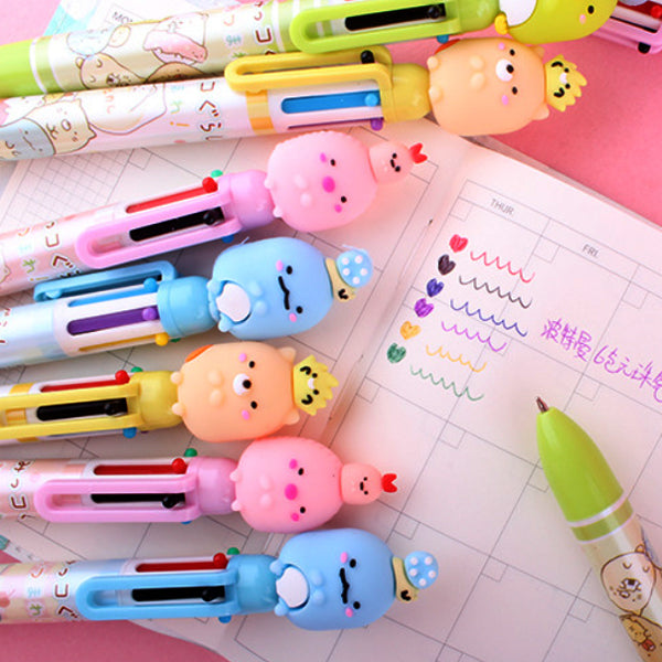 Multi-Colors Retractable Pen