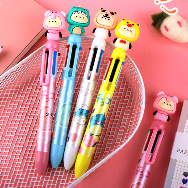 Multi-Colors Retractable Pen