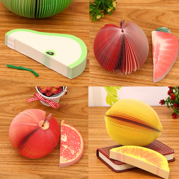 Memo Pad 3D Fruits