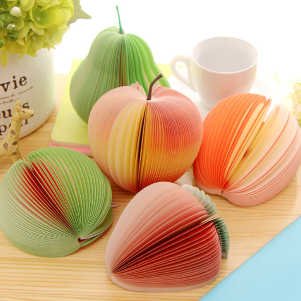 Memo Pad 3D Fruits