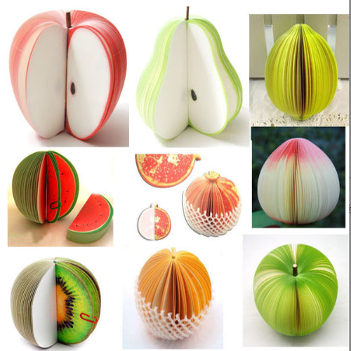 Memo Pad 3D Fruits