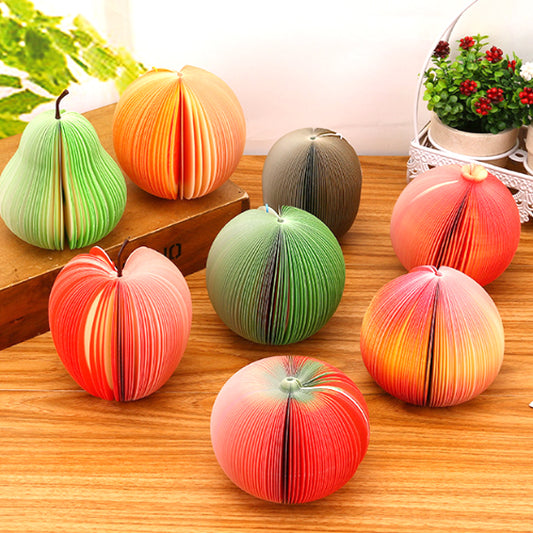 Memo Pad 3D Fruits