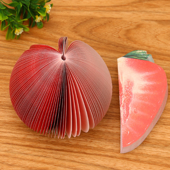 Memo Pad 3D Fruits