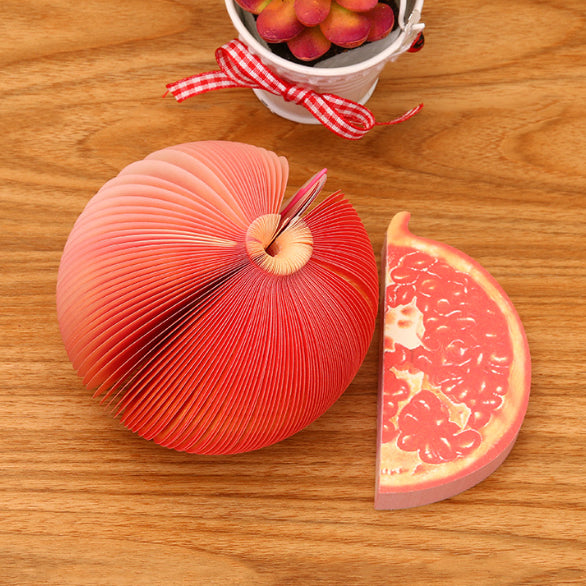 Memo Pad 3D Fruits