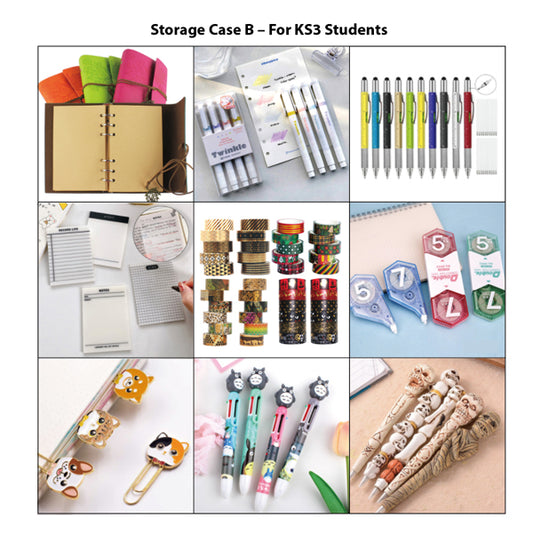 Stationery Reward Set - Case B w/ 180 pcs for KS3 Students